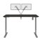 Bestar Bestar Upstand 60W x 30D Standing Desk with Dual Monitor Arm in deep grey 175870-000032 - alternate 9